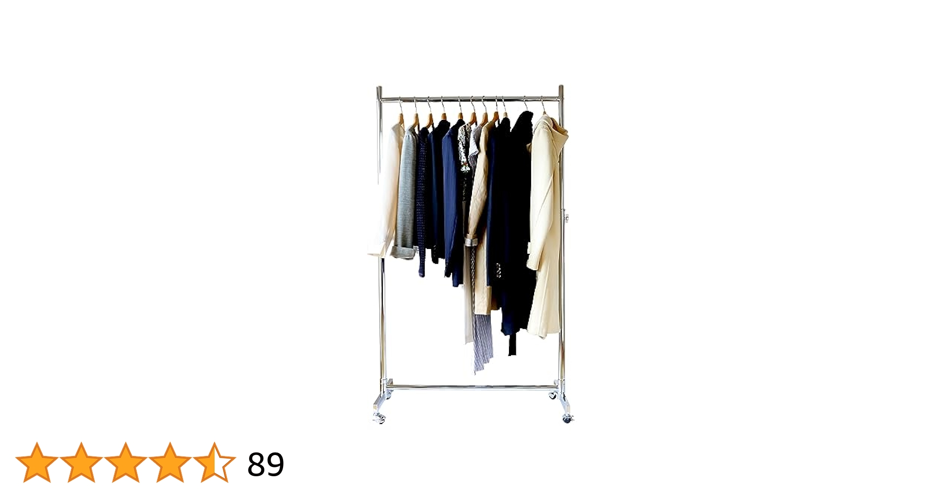 業務用ハンガーラック 幅96㎝ 耐荷重100kg 頑丈 丈夫 シルバー HR90 Amazon.co.jp: 業務用ハンガーラック ストロンガー 幅96㎝ 耐
